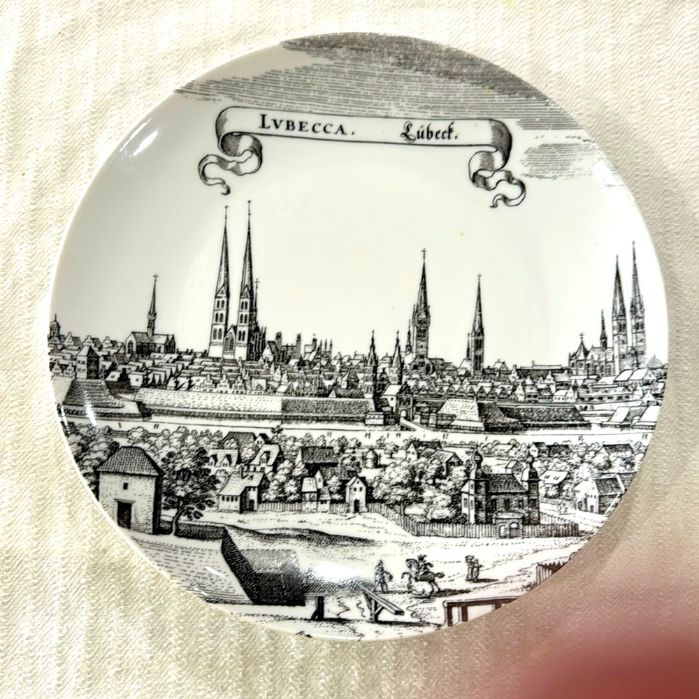Vintage German Collector Plate